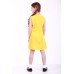 Embroidered dress for girl "Smile of Rose" Yellow